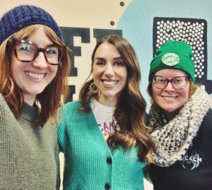 Libby Kayla & Julie at the LifeSongs Studios